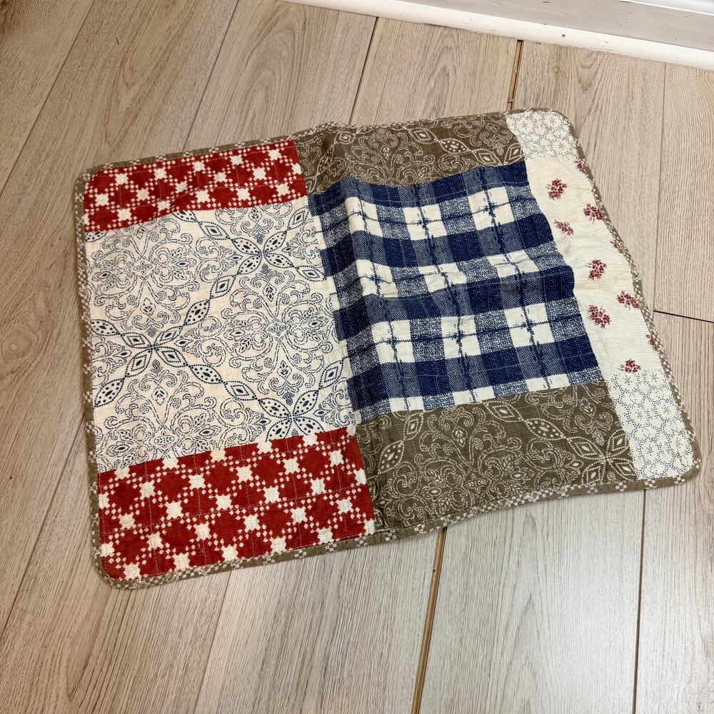 Lady Antebellum Heartland Patchwork Pillow Sham Standard Cotton Cabincore